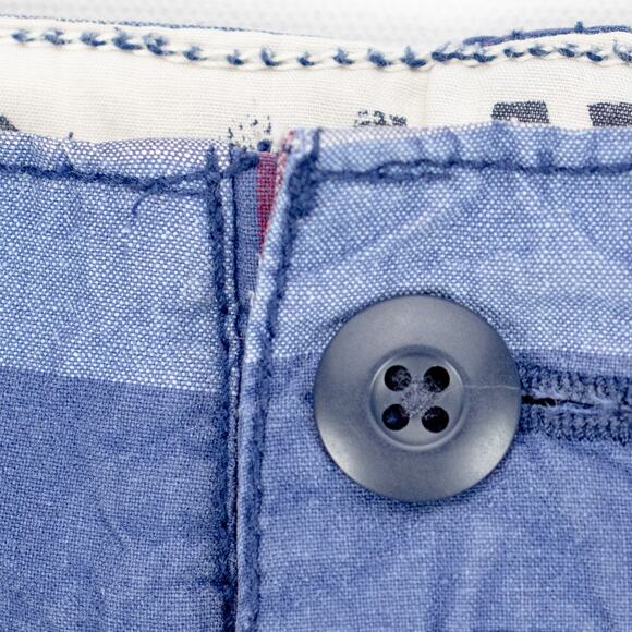 Men’s Plaid Shorts Red White & Blue 90s Americana Long Relaxed Fit | Old Navy 30 - Picture 4 of 12